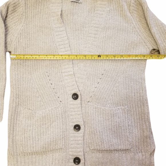 MYHAILYS drop shoulder textured cardigan.XL+ New never worn.Gray marl. O… - Picture 8 of 8